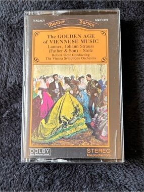 The Golden Age of Viennese Music Cassette - Black/Gold